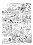 BARBE ROUGE : Planche originale 37 de BARBE ROUGE - Tome 28.  La flibusti�re du sans piti�